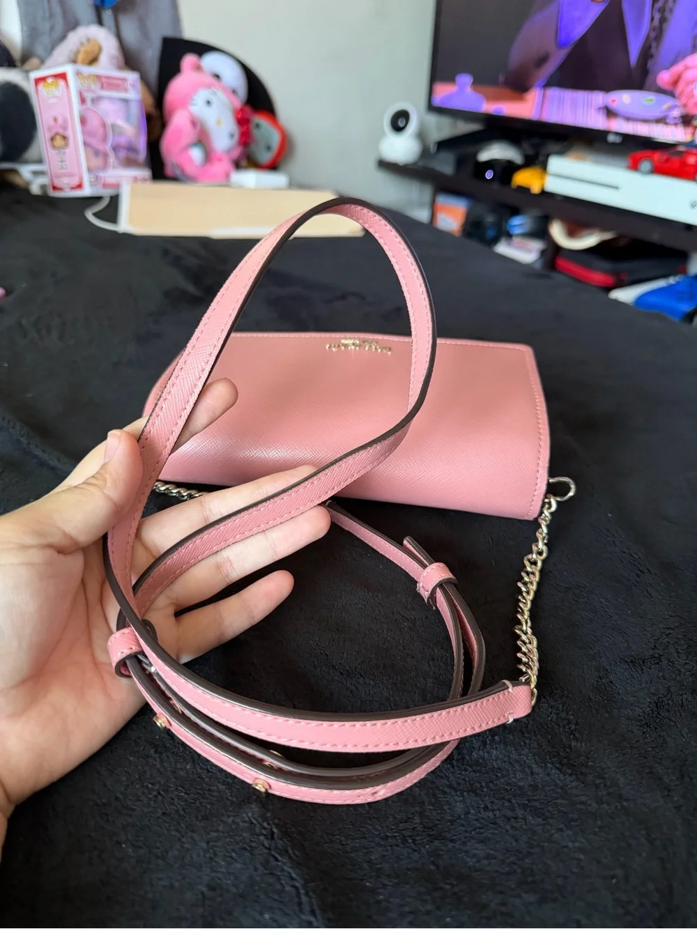 Kate Spade Pink Crossbody Purse